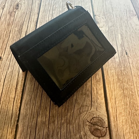 Kate Spade Black Card Holder Keychain - Picture 4 of 4